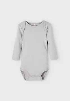 NAME IT Nbnbody Alloy Bear 3 Pack Unisex - Body - Grey -Shirt Zacht Verkoop 5ca9aa513dbe466d841cfa484e25b966
