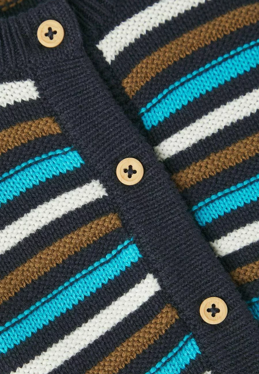 NAME IT Gestreiftes - Vest - Dark Sapphire 4 NAME IT Gestreiftes - Vest - Dark Sapphire - Afbeelding 4