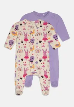 NAME IT Nbfbonia Nightsuit 2 Pack - Pyjama - Buttercream