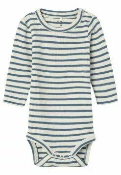 NAME IT Strampler Gestreifter - Body - Bluefin