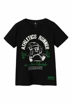 NAME IT Nkmkadrian - T-Shirt Print - Black