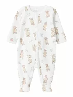 NAME IT Nbfnightsuit Rabbit- Pyjama - Bright White