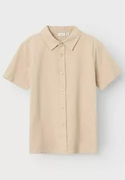 NAME IT Kurzarm - Overhemd - Humus -Shirt Zacht Verkoop 5f7f102d933f4a7584f249468d170da8
