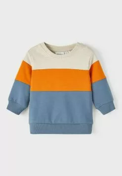 NAME IT Colorblock - Sweater - Bluefin -Shirt Zacht Verkoop 5f9879a464bf44f7b41a180cff5c001f