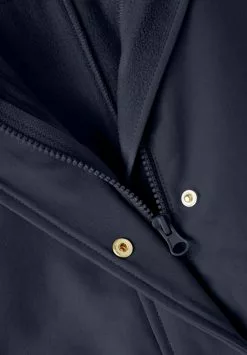 NAME IT Buttons Long - Parka - Dark Sapphire -Shirt Zacht Verkoop 5fff7a507916491ba59711348db8301c