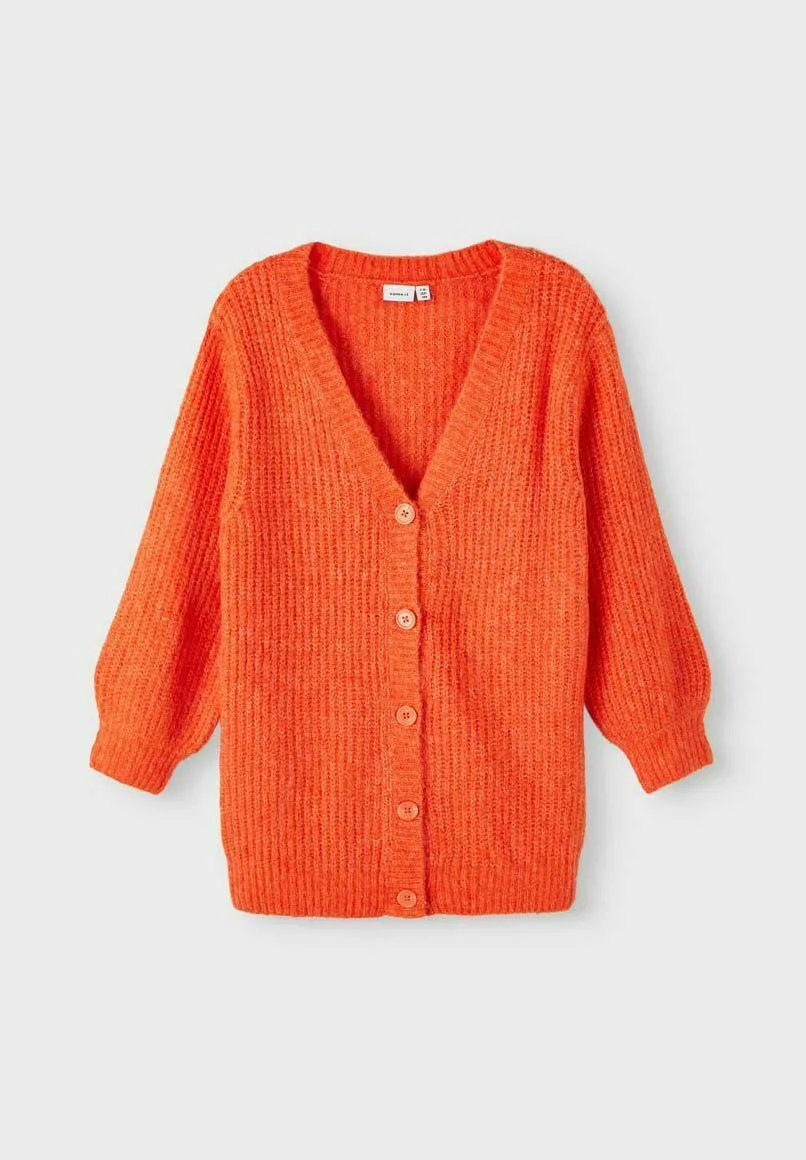 NAME IT Langarm - Vest - Scarlet Ibis 5 NAME IT Langarm - Vest - Scarlet Ibis - Afbeelding 5