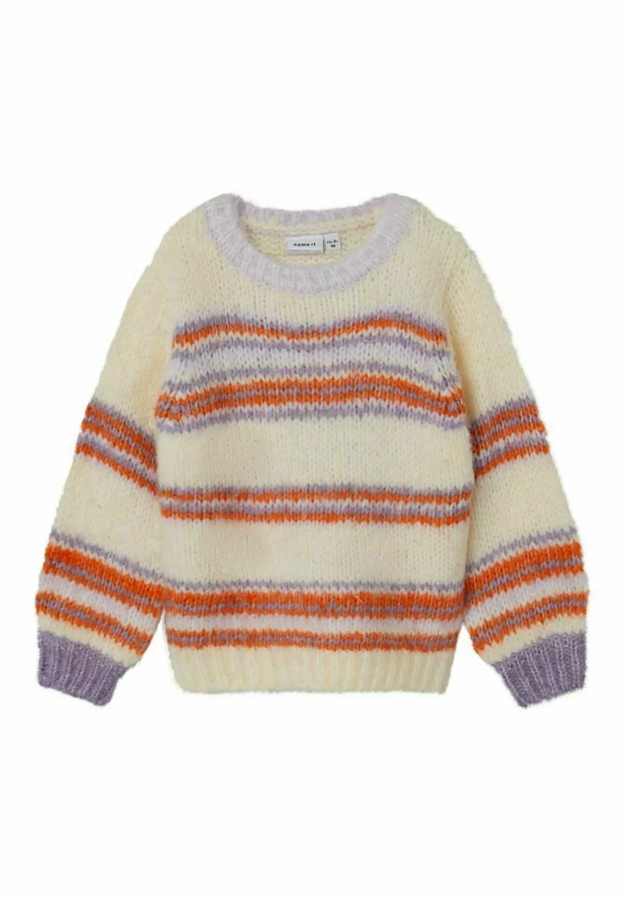 NAME IT Gestreifter - Trui - Buttercream 3 NAME IT Gestreifter - Trui - Buttercream - Afbeelding 3