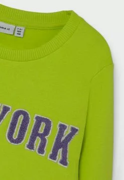 NAME IT New York - Sweater - Acid Lime 5 NAME IT New York - Sweater - Acid Lime -Shirt Zacht Verkoop 637cd9d284434bb495e572ce99f4c1b6