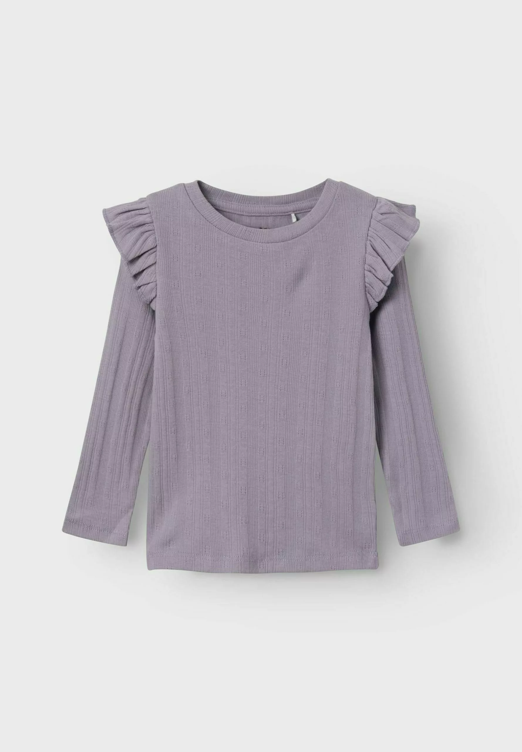 NAME IT Langen Ärmeln - Longsleeve - Lavender Gray 3 NAME IT Langen Ärmeln - Longsleeve - Lavender Gray - Afbeelding 3