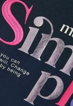 NAME IT Regular Fit - T-Shirt Print - Dark Sapphire -Shirt Zacht Verkoop 63fa54a4331b42e19718d78d89bff154