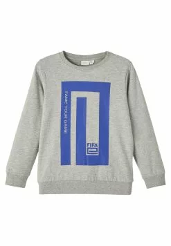 Shirt Zacht Verkoop 8 NAME IT NkmsanderBru- Sweater - Grey Melange