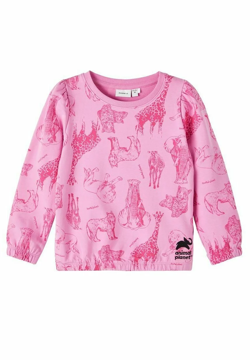 NAME IT Animal Planet - Sweater - Cyclamen 3 NAME IT Animal Planet - Sweater - Cyclamen - Afbeelding 3