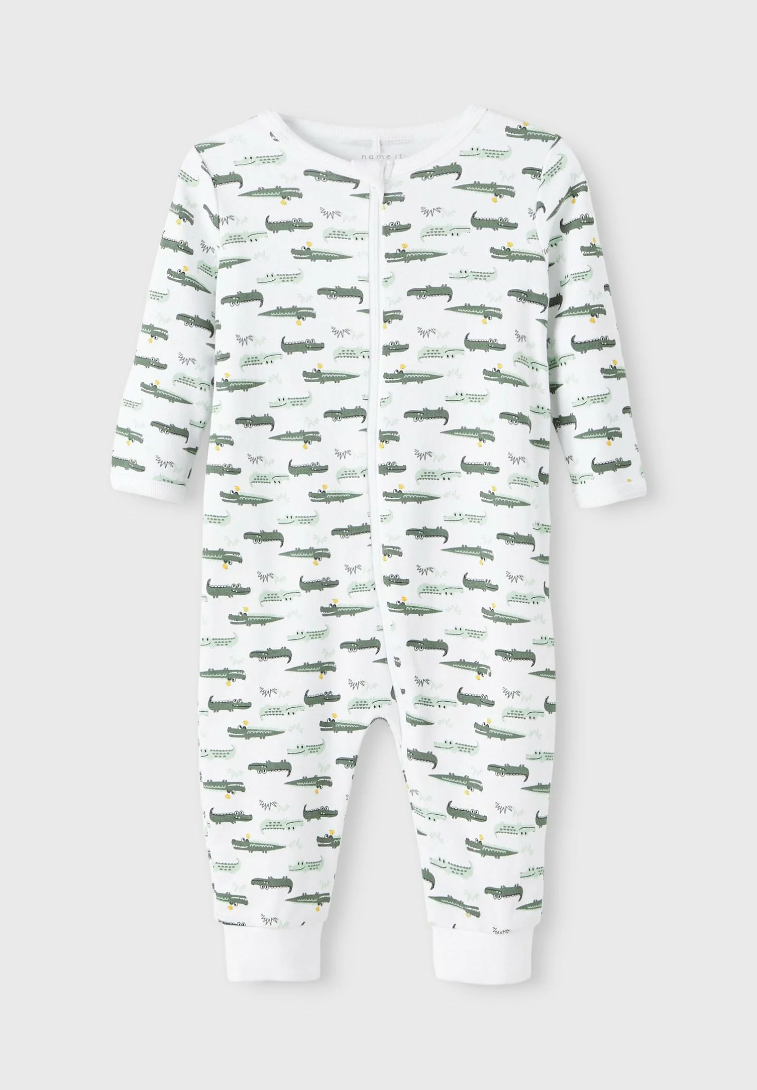 NAME IT Nbmnightsuit Zip Crocodile 2 Pack - Pyjama - Agave Green 3 NAME IT Nbmnightsuit Zip Crocodile 2 Pack - Pyjama - Agave Green - Afbeelding 3