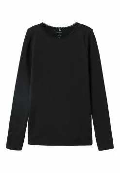 NAME IT Nkfkab Ls Slim Noos - Trui - Black