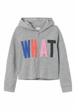 NAME IT Hoodie - Grey Melange