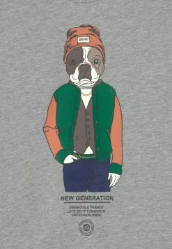 NAME IT Nkmsalko Loose Unisex - Sweater - Grey Melange -Shirt Zacht Verkoop 6d906f7bf6c548e3bd0a96994ef5d831