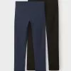NAME IT Nkfvivian 2 Pack- Legging - Dark Blue