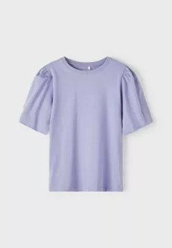 NAME IT Ballonärmel - T-Shirt Basic - Persian Violet -Shirt Zacht Verkoop 6f8ba5b992904a4083ccf6aef9af8f1b