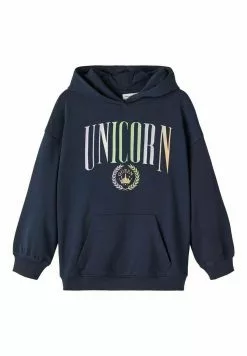 NAME IT Boxy Fit - Hoodie - Dark Sapphire -Shirt Zacht Verkoop 6fcc9da14b7441818facfbca164f0800