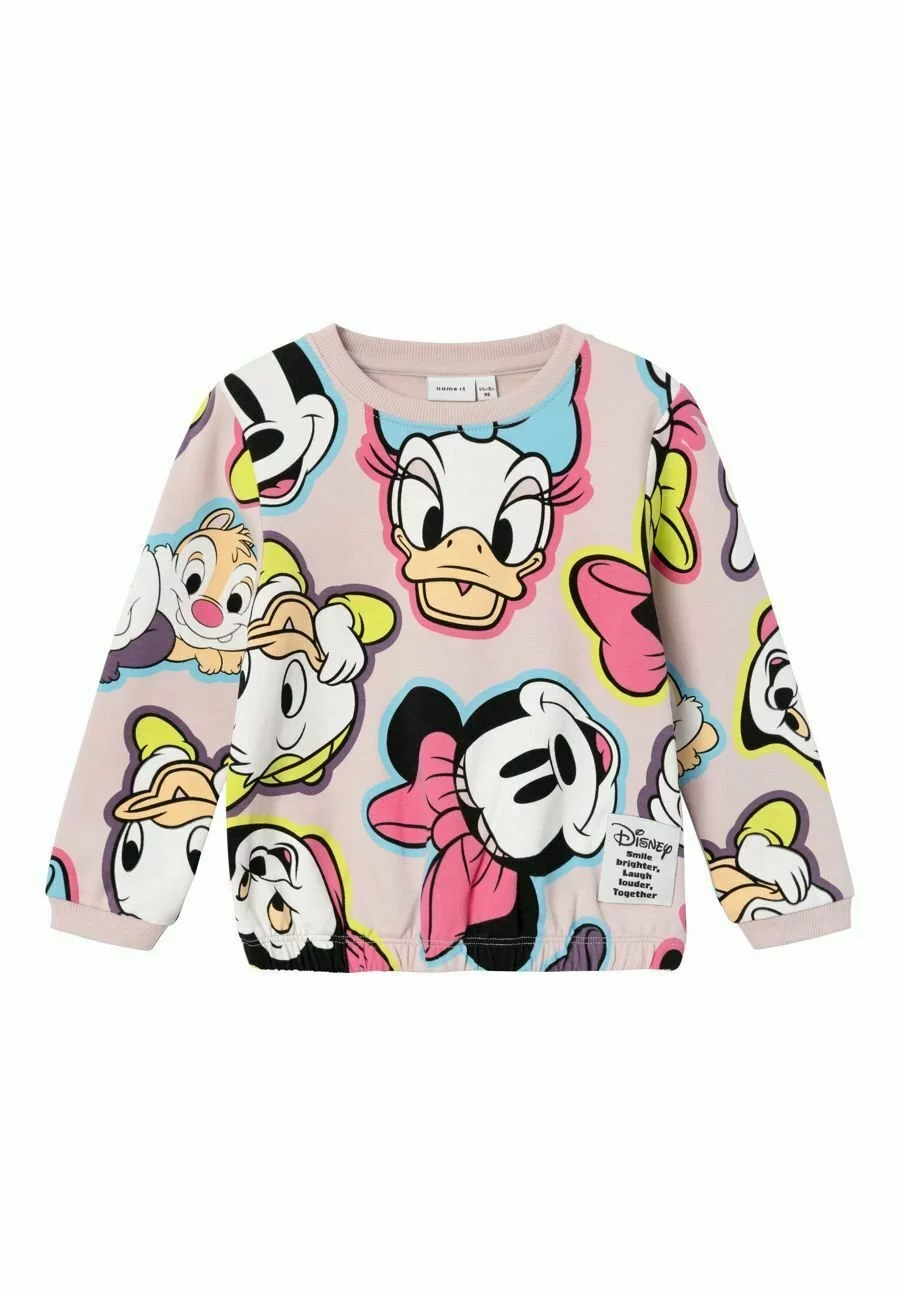 NAME IT Disney Minnie Maus - Sweater - Peyote Melange 3 NAME IT Disney Minnie Maus - Sweater - Peyote Melange - Afbeelding 3