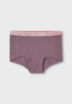 NAME IT Nkfhipster 2 Pack - Slip - Nostalgia Rose/Black Plum -Shirt Zacht Verkoop 70c42a41fb1a44a0a4c85261a278d1a8