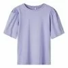 NAME IT Ballonärmel - T-Shirt Basic - Persian Violet