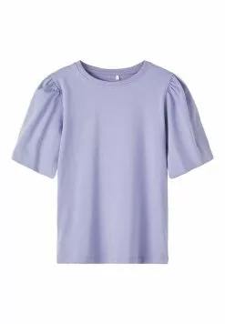 NAME IT Ballonärmel - T-Shirt Basic - Persian Violet
