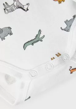 NAME IT Nbnbody Safari Unisex 3 Pack - Body - Quarry -Shirt Zacht Verkoop 71339dbf006944fa8eb258784843efaa