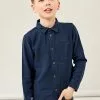 NAME IT Nkmtype Oversize- Overhemd - Dark Sapphire