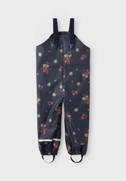 NAME IT Nmfdry Rain Flower Suspenders Set - Regenjas - Dark Sapphire -Shirt Zacht Verkoop 729415bf11104b89ba07740e8af48f26