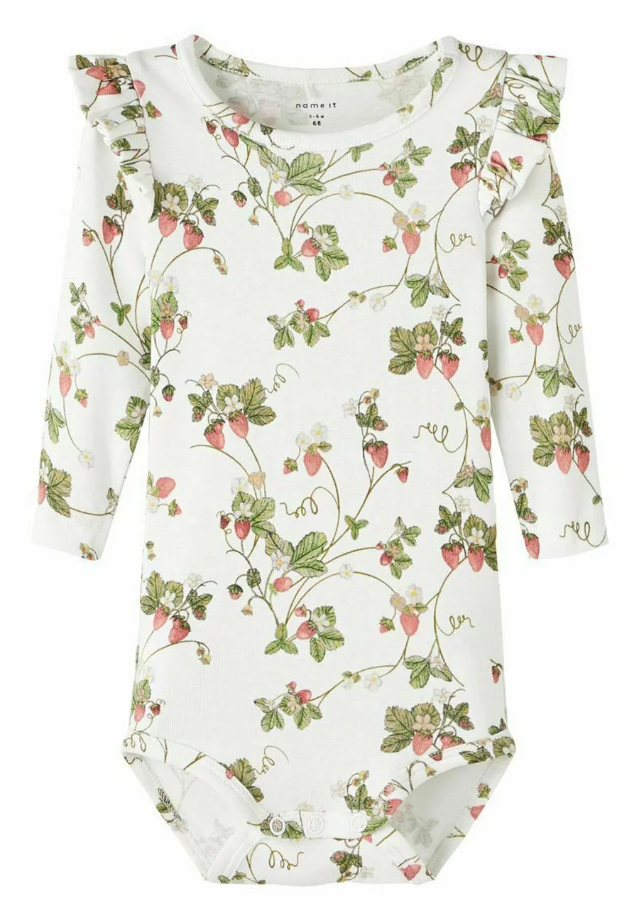 NAME IT Strampler Print - Body - Bright White 1 NAME IT Strampler Print - Body - Bright White