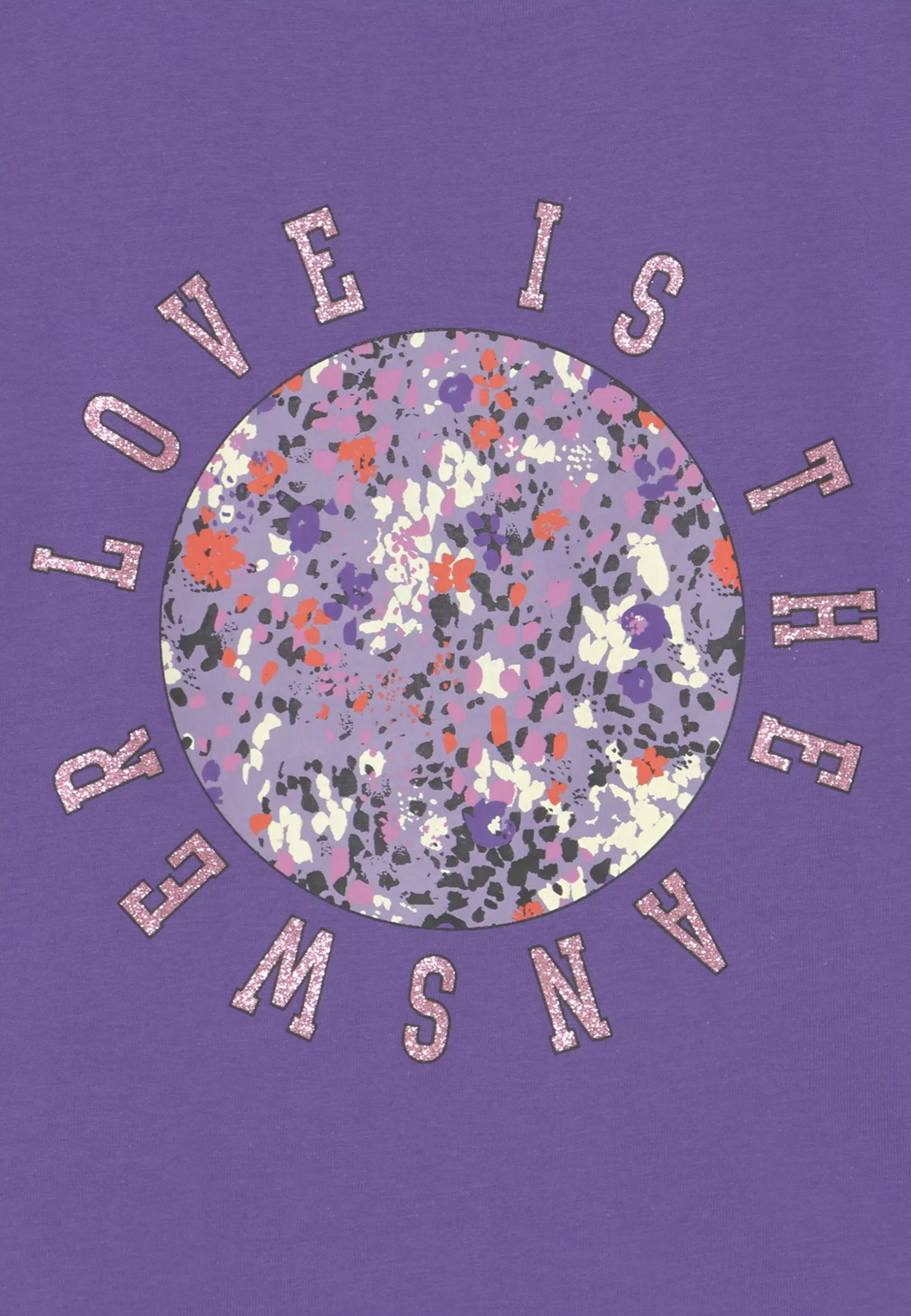 NAME IT Nkfbolette Loose - T-Shirt Print - Purple Corallites 3 NAME IT Nkfbolette Loose - T-Shirt Print - Purple Corallites - Afbeelding 3