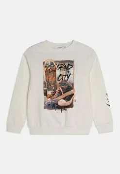 NAME IT Nkmtomanso Loose - Sweater - White Alyssum