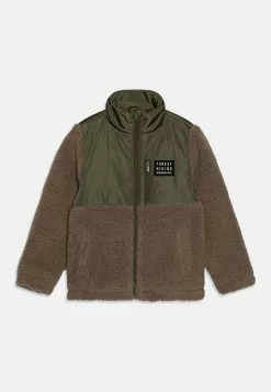 NAME IT Nkmmikarlo Teddy - Winterjas - Weathered Teak