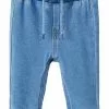 NAME IT Nbnrome Shaped Unisex - Broek - Blue