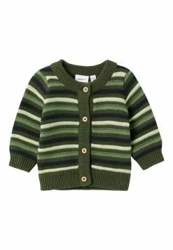 NAME IT Gestreiftes - Vest - Rifle Green