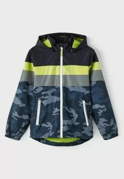 NAME IT Camouflage - Lichte Jas - Dark Sapphire -Shirt Zacht Verkoop 78a0dc78188b4f068bcb8a8402d2992b