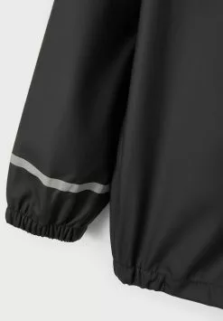 NAME IT Nkndry Rain Unisex Set - Regenjas - Black -Shirt Zacht Verkoop 78d0b07932014906b1d8c220f01afbf9