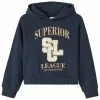 NAME IT Nkfrilko Ls Loose Wh Bru - Sweater - Dark Sapphire