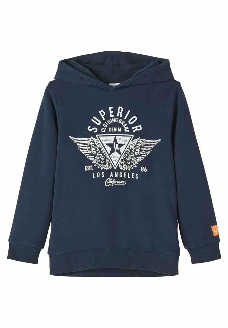 NAME IT Hoodie - Dark Sapphire 1 NAME IT Hoodie - Dark Sapphire