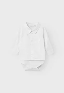 NAME IT Nbmdefalle- Overhemd - Bright White 7 NAME IT Nbmdefalle- Overhemd - Bright White -Shirt Zacht Verkoop 7b826a6111de409484e25cf938d05f15