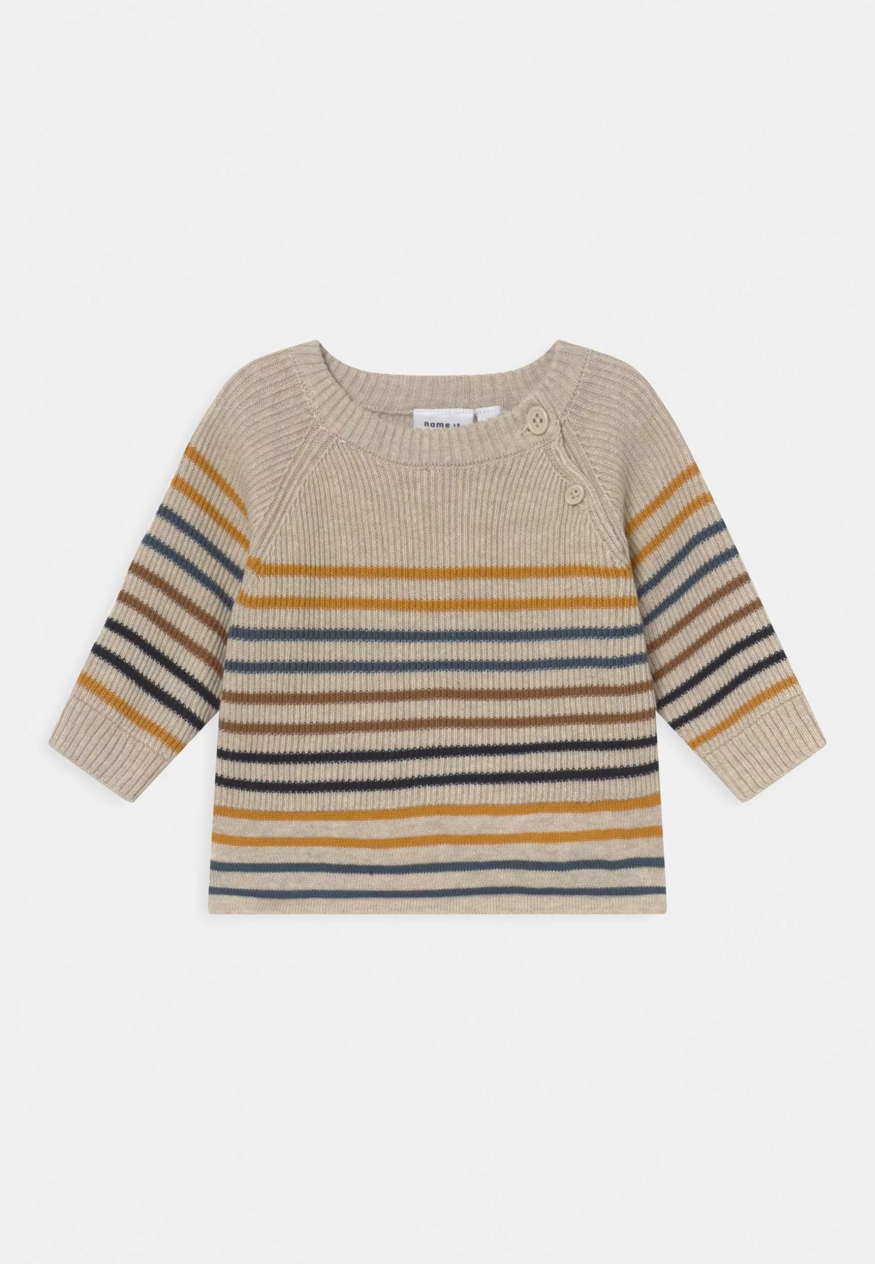 NAME IT Nbmsopas - Trui - Peyote Melange 1 NAME IT Nbmsopas - Trui - Peyote Melange