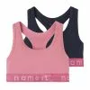 NAME IT Nkfshort 2 Pack - Bustier - Heather Rose/Dark Sapphire