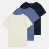 NAME IT Nknlufti Unisex 3 Pack - T-Shirt Basic - Dark Sapphire