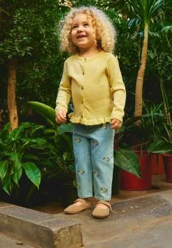 NAME IT Glitzer - Vest - Pineapple Slice