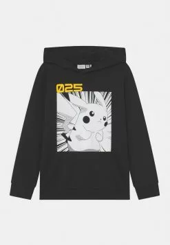 NAME IT Nkmnis Pokemon Hood Unisex - Sweater - Black