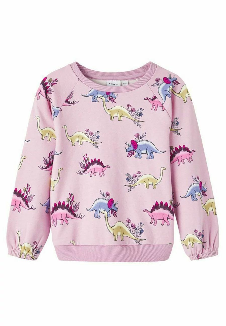 NAME IT Print - Sweater - Mauve Mist 3 NAME IT Print - Sweater - Mauve Mist - Afbeelding 3