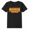 NAME IT Stranger Things - T-Shirt Print - Black