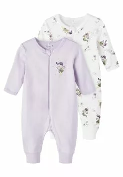 NAME IT Nbfnightsuit Zip Orchid Fairy 2 Pack - Pyjama - Purple