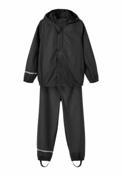 NAME IT Nkndry Rain Unisex Set - Regenjas - Black